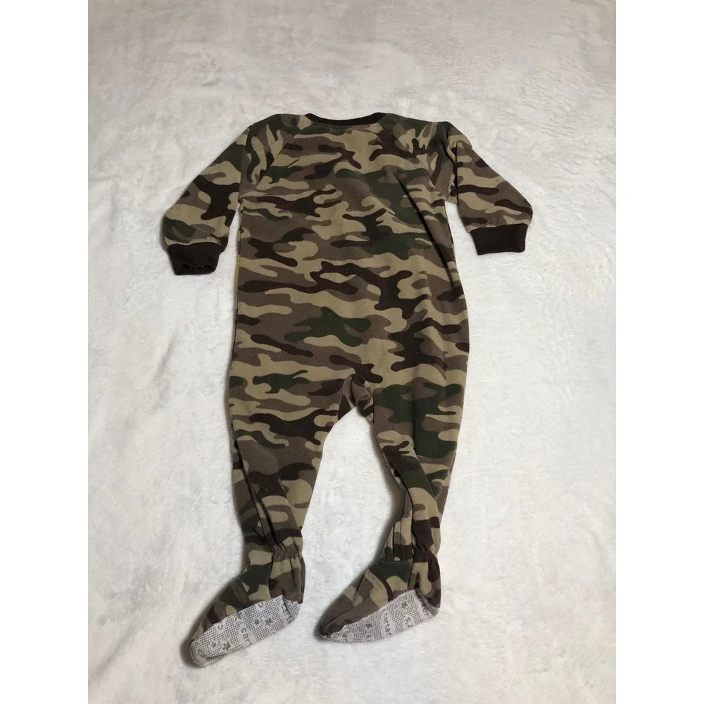 Carters fleece footed